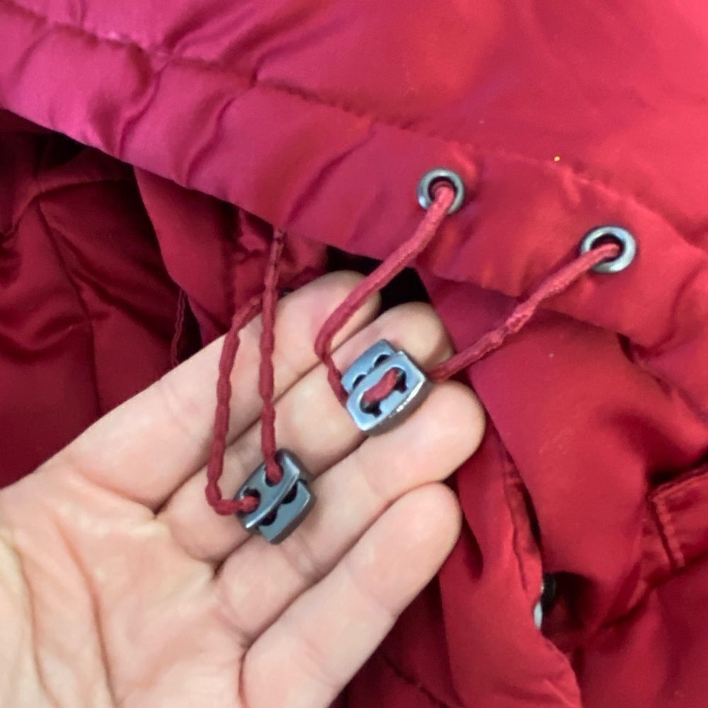 Calvin Klein Puffer Red Jacket - Picture 7 of 12